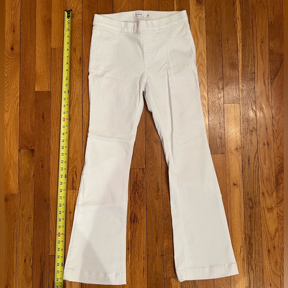 Bootcut White jeans